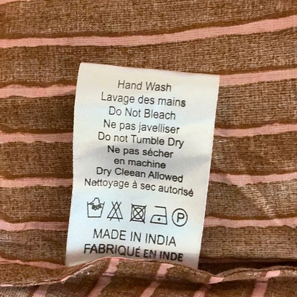 SOLD NWT Dress Addict Brand Dress M plus 100% organic cotton from France pockets - Picture 6 of 8